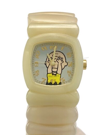 商品画像：TIME WILL TELL/クォーツ腕時計/アナログ/BLU/IVO 1