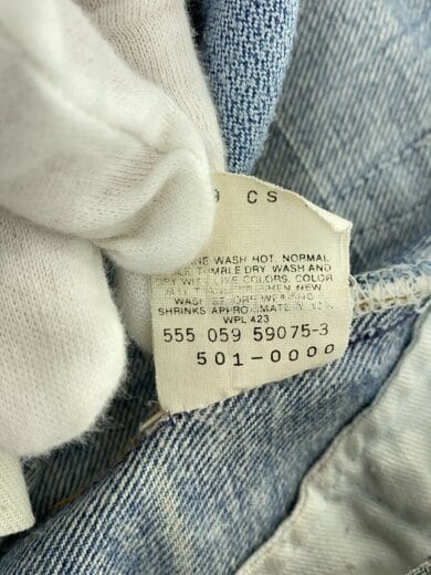 商品画像：90s/バレンシア工場/501/ボタン裏555/ボトム/29/デニム/IDG 6