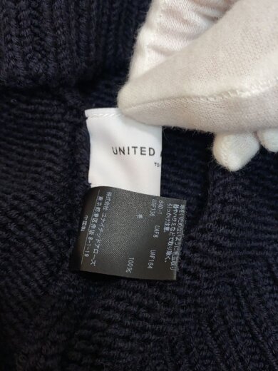 商品画像：タートルネック/ニット・セーター(厚手)/FREE/ウール/NVY/1513-106-4734 3