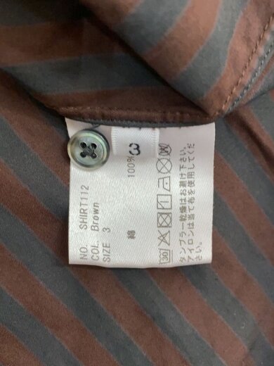 商品画像：Alan/長袖シャツ/3/コットン/BRD/ストライプ/SHIRT112// 4