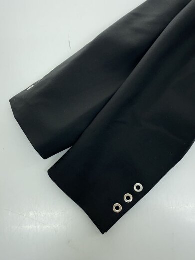 商品画像：切替テーラードジャケット/44/ポリエステル/ブラック 6