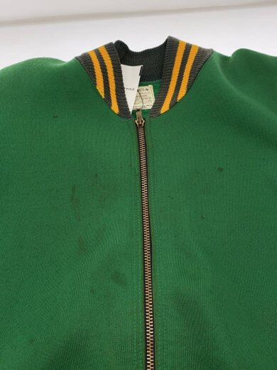 商品画像：60s/プロダクツタグ/USA製/棒TALON/ブルゾン/M/ナイロン/GRN/無地 6