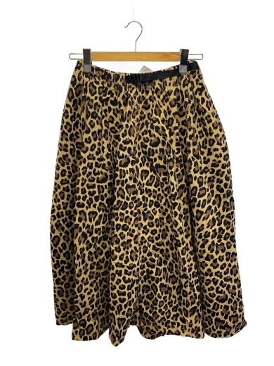 商品画像：スカート/FREE/ナイロン/BEG/レオパード/GLSK-211740 1