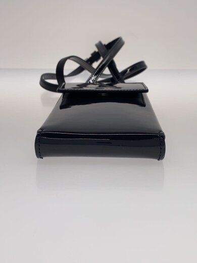 商品画像：フォンケース/スマホショルダー/ポシェット/ショルダーバッグ/パテントレザー/NVY 4