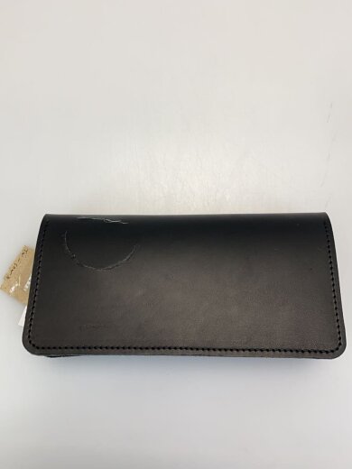 商品画像：トラッカーウォレット/長財布/牛革/BLK/メンズ 2
