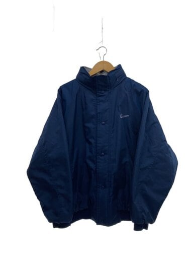 商品画像：90s/銀タグ/中綿入りナイロンジャケット/XXL/ポリエステル/NVY/H8 YGT 1