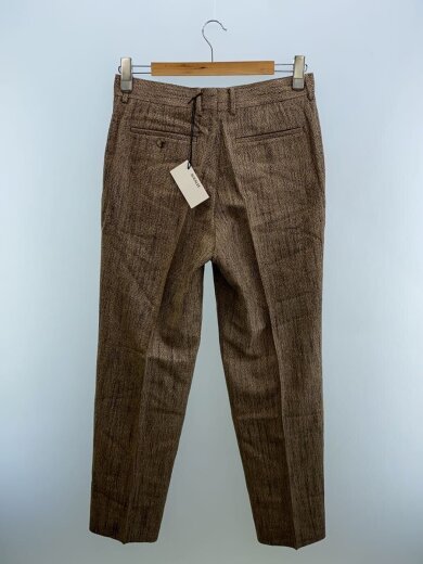 商品画像：タグ付属/スラックスパンツ/3/ウール/ブラウン/A20AP02MT/シワ有 2