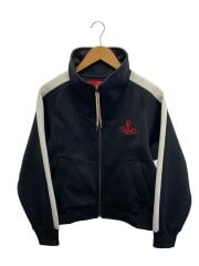 リサイクルポリエステルダンボールトラックジャケット/00/ポリエステル/BLK/16-12-442002