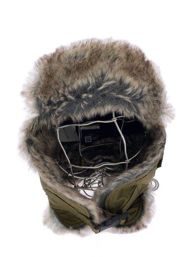 商品画像：パイロットキャップ/ヘッドウェア/ポリエステル/カーキ/メンズ 1