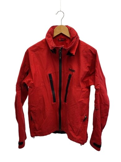 商品画像：Loke Ventile Jacket/ブルゾン/S/コットン/RED 1