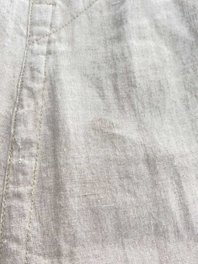 商品画像：ボトム/38/リネン/IVO/無地/フロントシミ有 6