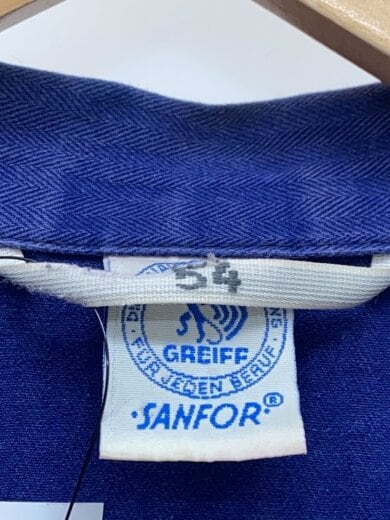 商品画像：GRIEFF/ユーロワーク/ワークジャケット/カバーオール/--/コットン/BLU/ヘリンボーン 3