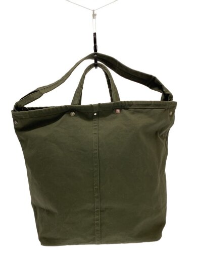 商品画像：帆布/2WAY/トートバッグ/キャンバス/GRN/無地 1