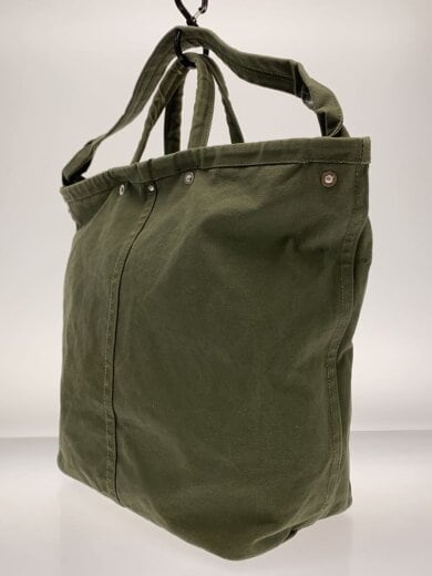 商品画像：帆布/2WAY/トートバッグ/キャンバス/GRN/無地 2