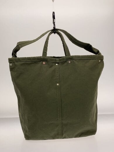 商品画像：帆布/2WAY/トートバッグ/キャンバス/GRN/無地 3