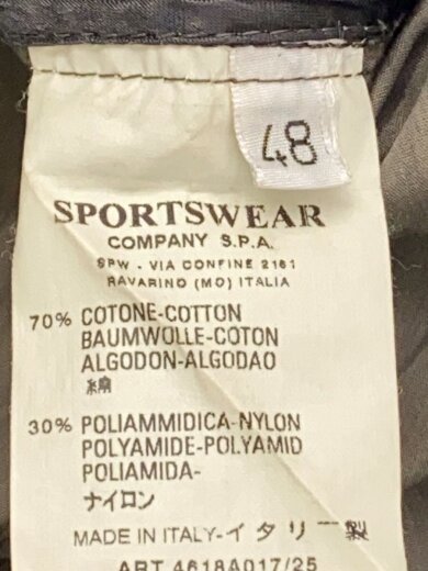 商品画像：90s～00s/ナイロンテーラードジャケット/48/ナイロン/カーキ 3