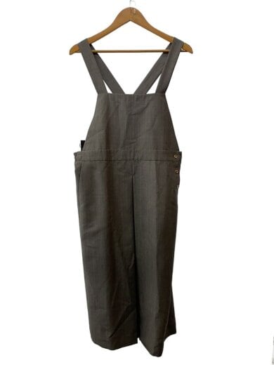 商品画像：シャンブレージャンパースカート/サロペット/38/ウール/GRY/6524-234-1662 1