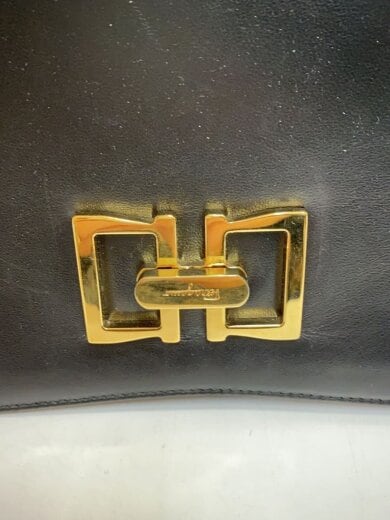 商品画像：レザー フラップ ハンドバッグ/ゴールド金具/MADE IN ITALY 5