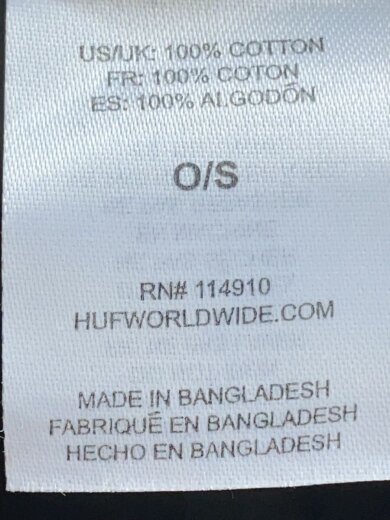 商品画像：CRACKER JACK SNAPBCK HAT CAP/コットン/ブラック/メンズ 6