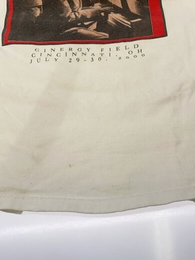 商品画像：00s/CINCINNATI/JAZZ TEE/背面プリント/Tシャツ/XL/コットン/WHT/総柄 6