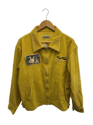 商品画像：CORDUROY JACKET 1st Type/ジャケット/--/コーデュロイ/YLW/フロント汚れ有 1