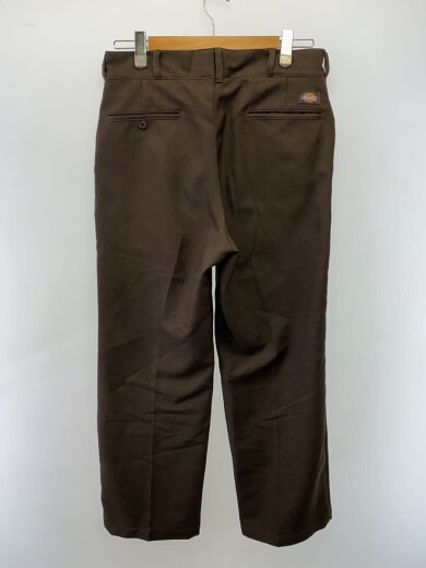 商品画像：ピンタックワイドスラックススラックスパンツ/M/ポリエステル/ブラウン/261M40RE02 2