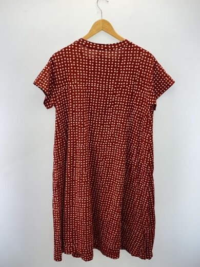 商品画像：COTTON A LINE S/S OP/半袖ワンピース/0/コットン/RED/ドット/5055057 2