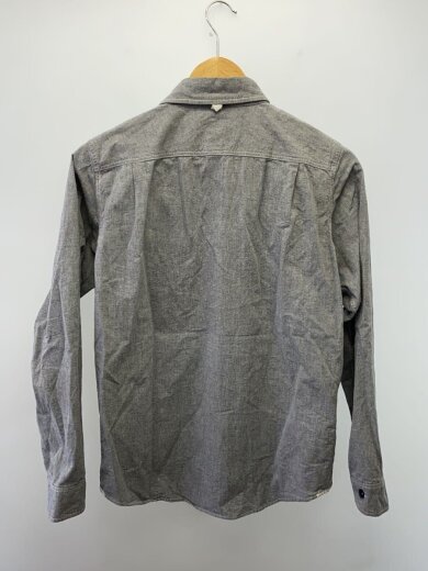 商品画像：ワークシャツ/長袖シャツ/XS/コットン/GRY/無地/SUGF375 2