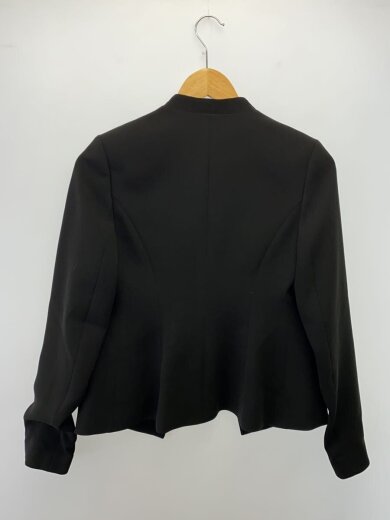 商品画像：ノーカラーテーラードジャケット/0/BLK/01-9104021-050-700 2