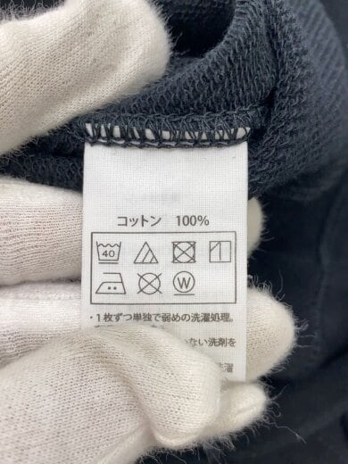 商品画像：Plain Cut-Off Crewneck Sweatshirt/スウェット/L/コットン/BLK/無地 4