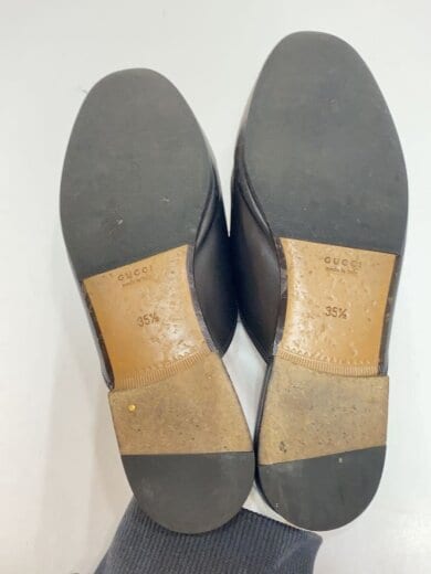 商品画像：プリンスタウン/ホースビッド//サンダル/35.5/ブラック/レザー/423513 4