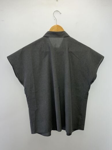 商品画像：25SS/ドライタッチシャツブラウス/38/ポリエステル/GRY/無地/H5M21-562-08 2