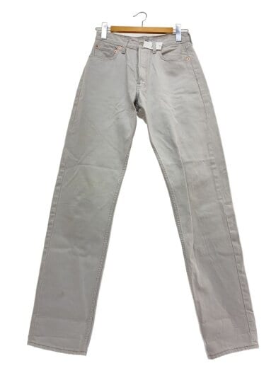 商品画像：90s/ユーロ/スペイン製/ストレートパンツ/30/デニム/WHT/無地/517 0247 1