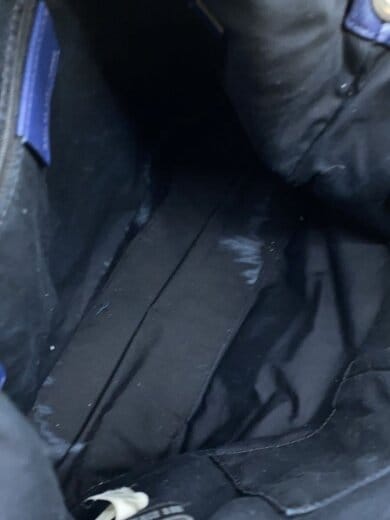 商品画像：ホーボー/ワンショルダー/ショルダーバッグ/レザー/NVY/無地/M0007185 6