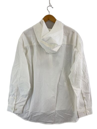 商品画像：26SS/Dunst/UNISEX CLASSIC HOODED SHIRT/F/WHT/26050410002620 2