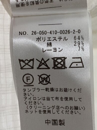 商品画像：26SS/Dunst/UNISEX CLASSIC HOODED SHIRT/F/WHT/26050410002620 4