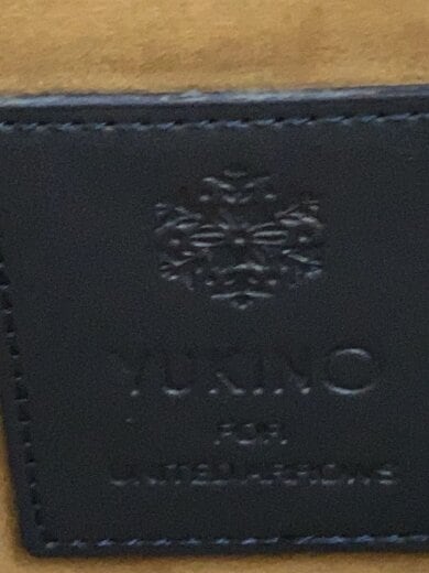 商品画像：UA別注/ボストンバッグ/レザー/NVY/無地/角擦れ有 5