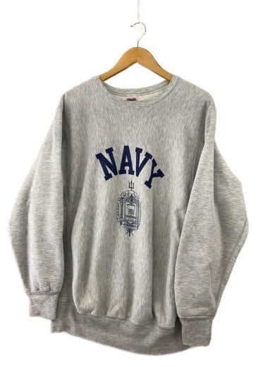 商品画像：90s/mvp hamilton/U.S.NAVY/USA製/スウェット/L/コットン/グレー 1