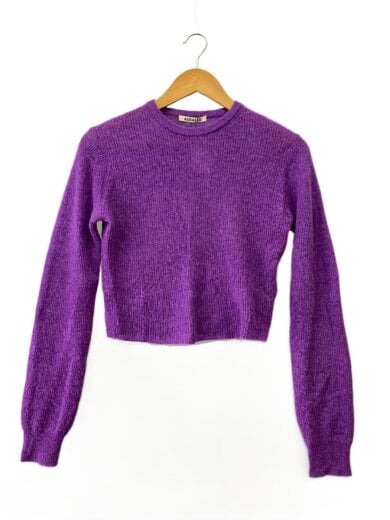 商品画像：24AW/BABY SURI ALPACA SHEER KNIT P/O/0/アルパカ/PUP/A24AP03AK 1