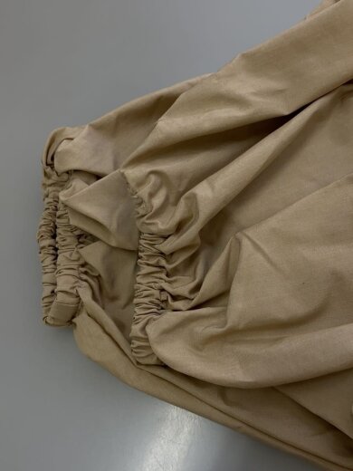 商品画像：シャーリングワンピース/FREE/オーガニックコットン/BEG/GT2100P004 6