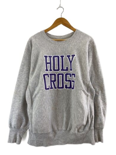 商品画像：90s/USA製/RW/HOLY CROSS/スウェット/XL/コットン/GRY/全体汚れ 1