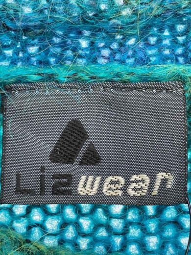 商品画像：90s/LIZWEAR/モックネックニット/M/モヘア/GRN/ボーダー 3