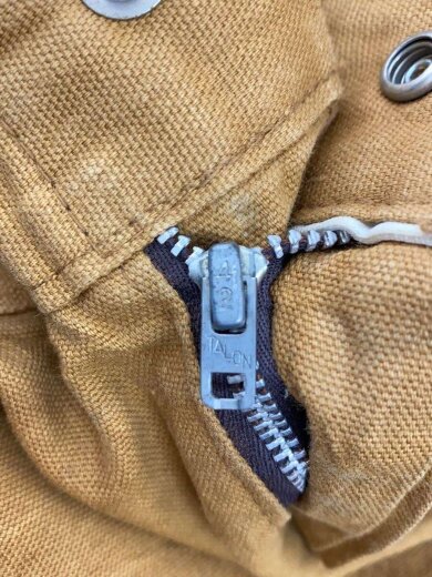 商品画像：70s-/42TALON/レザー切替/ダック/ボトム/キャメル 5