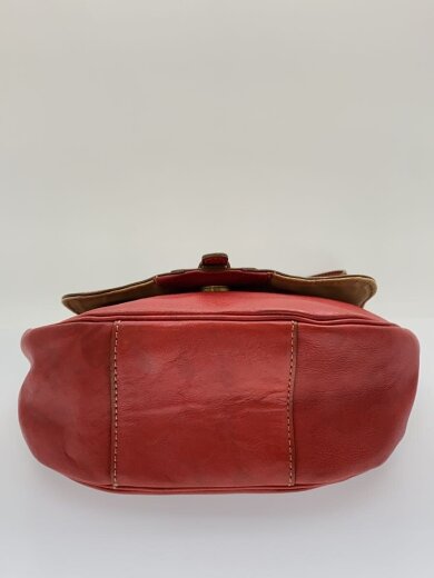 商品画像：ショルダーバッグ/レザー/RED/無地// 4