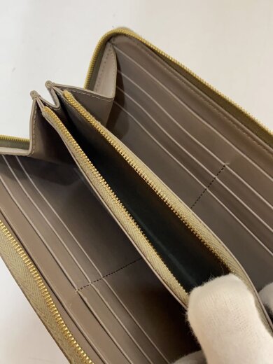 商品画像：ラージジップウォレット/長財布/PVC/ベージュ/メンズ/10B553BEL 4