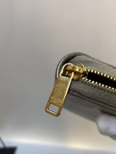 商品画像：ラージジップウォレット/長財布/PVC/ベージュ/メンズ/10B553BEL 7