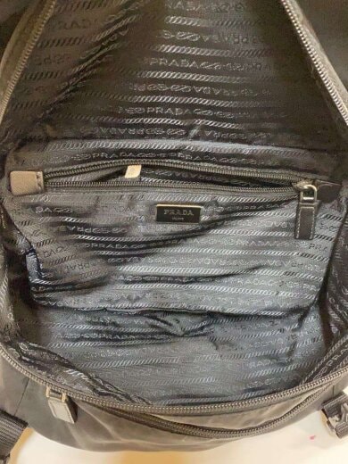 商品画像：ナイロン ショルダーバッグ/ブラック/2VH994/MADE IN ITALY 6