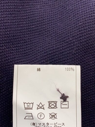 商品画像：ポロシャツ/38/コットン/NVY/無地 4