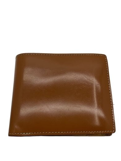 商品画像：コードバン/2つ折り財布/レザー/キャメル/メンズ/内側シミ有 1