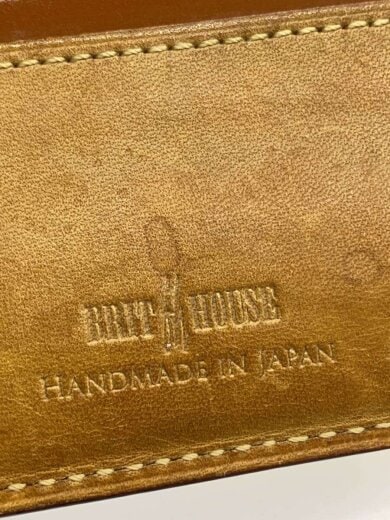 商品画像：コードバン/2つ折り財布/レザー/キャメル/メンズ/内側シミ有 3